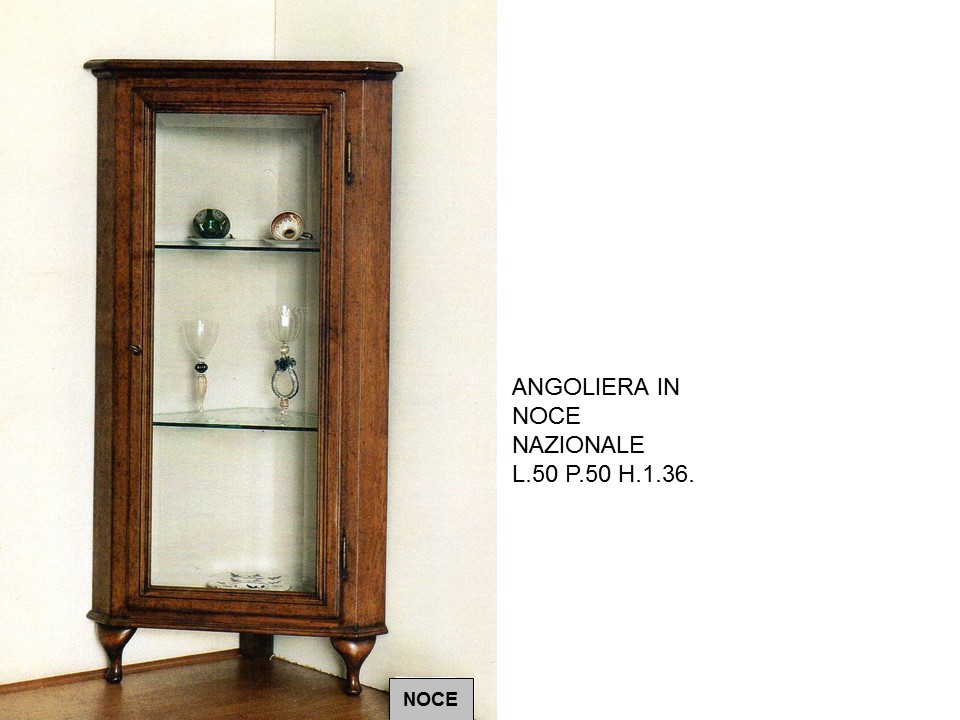 جرح رصف أرض  ANGOLIERA A VETRINA AD ANGOLO N. 51 C. CP. | Falegnameria Chiola